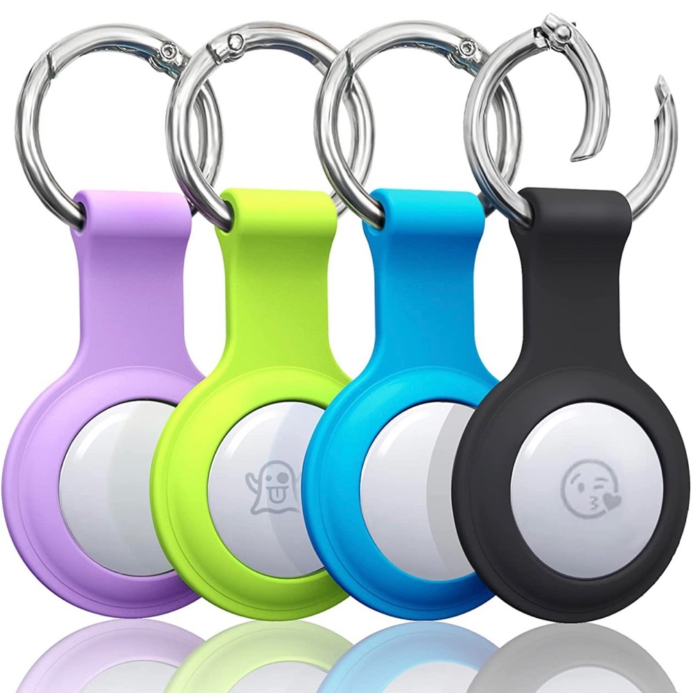 Apple AirTags Key Rings , Holders, Keychains 🖤💚💙💜